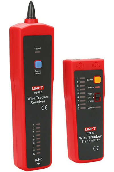 Unit Uni-T UT 682 Ελεγκτής Καλωδίων Δικτύου RJ 11 / RJ 45