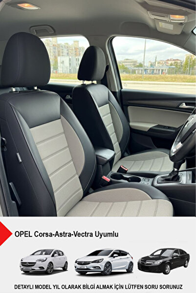 GM-DESIGN Speed Series Pique Fabric Car Seat Cover - (Opel Corsa-Astra-Vectra...