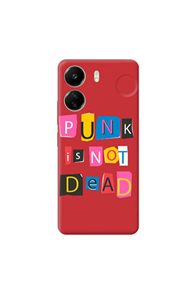 Other Xiaomi Redmi 13C Punk is not Dead Red Colored Silicone TPU Θήκη