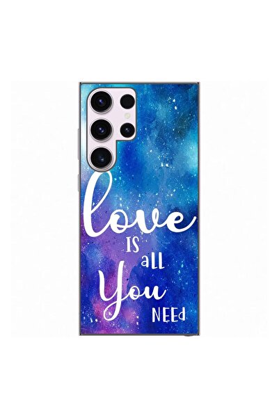 OEM Husa compatibila cu Samsung Galaxy S23 Ultra Silicon Gel Tpu Model Love I...