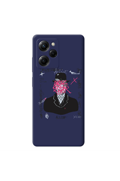 Other Xiaomi Poco X5 Pro Awes Dark blue Colored Silicone TPU Θήκη