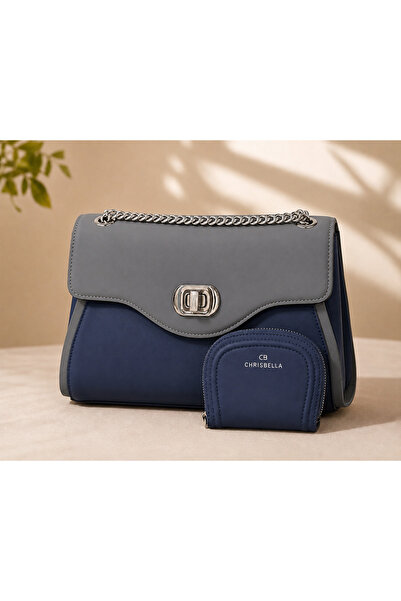 Chrisbella Genuine Leather Women's Shoulder Bag 28×19×10 cm | Matching Wallet...