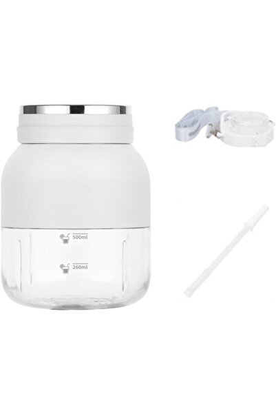 Arabest Portable Blender,Big Belly Bottle,500ML,10 Blades,USB Rechargeable,17...