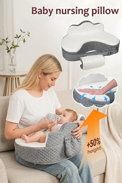 Generic 1 Memory Foam Adjustable Nursing Pillow Breastfeeding Feeding Waist S...