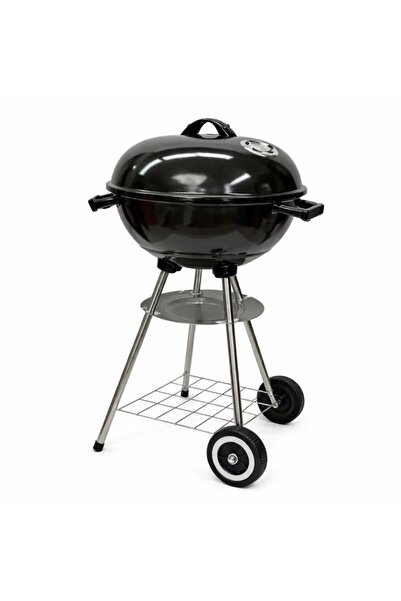 Un Large Barbecue Grill with Wheels