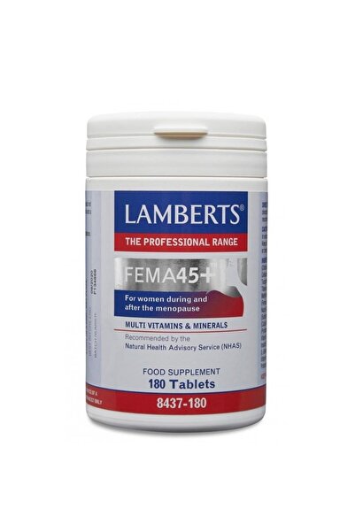 Lamberts Fema 45+ Πολυβιταμίνες για Γυναίκες μετά την Εμμηνόπαυση 180tabs