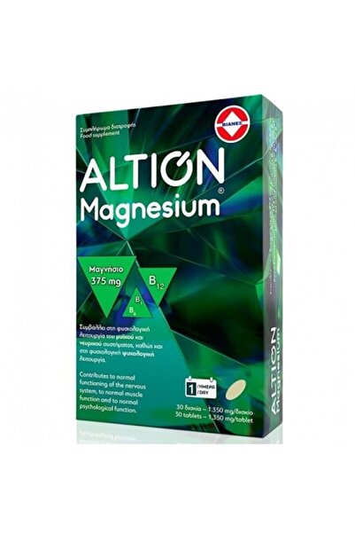 Altion Magnesium Συμπλήρωμα Διατροφής με Μαγνήσιο 375mg, 30tabs