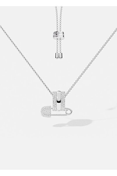 Apm Monaco Morse Code Necklace | - Silver