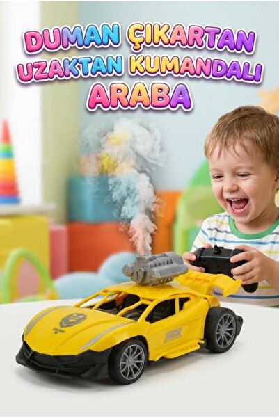 Tıfıl Toys Uzaktan Kumandalı Yarış Arabası 1:18 Ölçek Şarjlı Işıklı Sesli ve ...