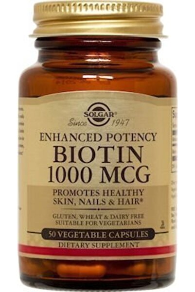 Solgar Biotin 1000μg, 50veg.caps