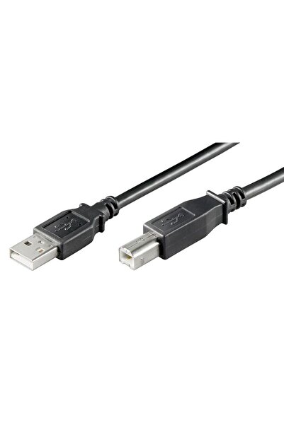 goobay καλώδιο USB 2.0 σε USB Type B 93598, 5m, μαύρο