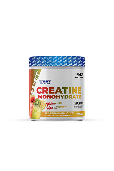 West Nutrition Kreatin Monohidrat ( Creatine ) 240 Gr 40 Servis Karpuz Kivi L...
