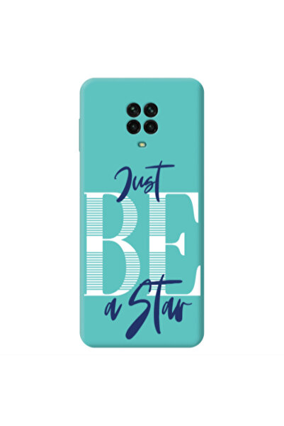 Other Xiaomi Redmi Note 9 Pro Just Be a Star Turquoise Colored Silicone TPU Θήκη