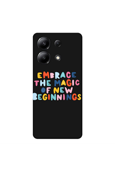 Other Xiaomi Redmi Note 13 4G Embrace Black Colored Silicone TPU Θήκη
