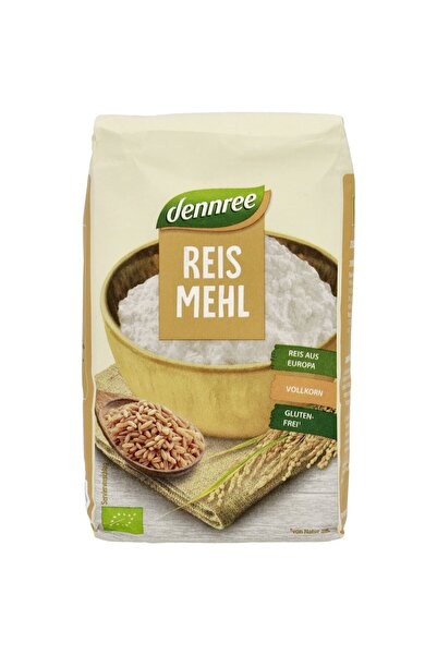 Dennree Faina integrala de orez fara gluten,