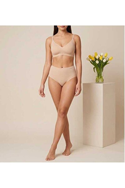 LİRONA High waist basic laser cut bikini panties