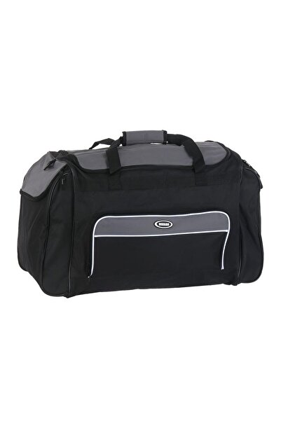 OEM Geanta de voiaj incapatoare, gri, 85L, cu buzunare, cu bareta reglabila, ...