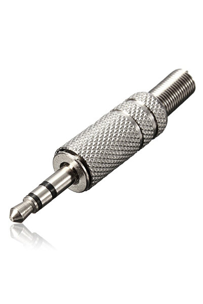BK Teknoloji 3.5mm Stereo Erkek Jak Lehim Konektörü Ses Video Kablosu Adaptörü