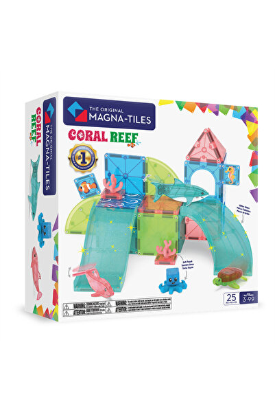 Magna Tiles MAGNA-TILES® - Coral Reef Manyetik Bloklar - 25 Parça