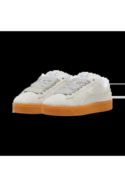 Puma Suede XL Hairy Wns Krem Kadın Spor Ayakkabı & Sneaker