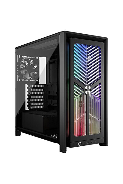 Corsair Carcasă Mid-Tower FRAME 4000X RS, 4 ventilatoare RS120 PWM, Sticlă se...