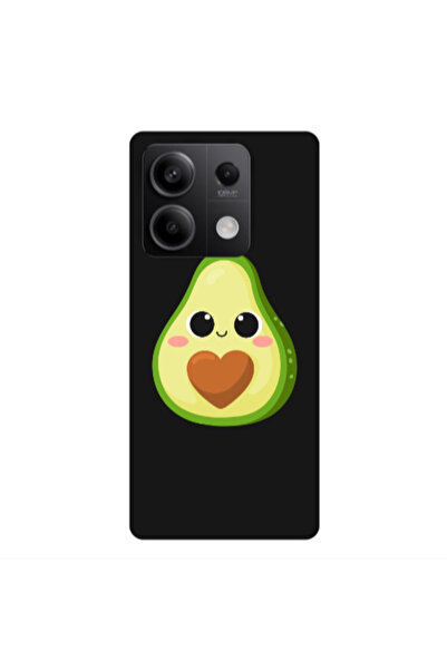 Other Xiaomi Redmi Note 13Pro 5G Baby avocado Black Colored Silicone TPU Θήκη