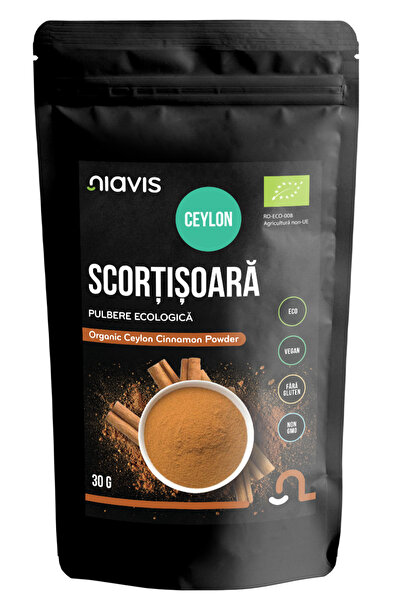 Niavis Scortisoara Ceylon Pulbere fara Gluten Ecologica/Bio 30g