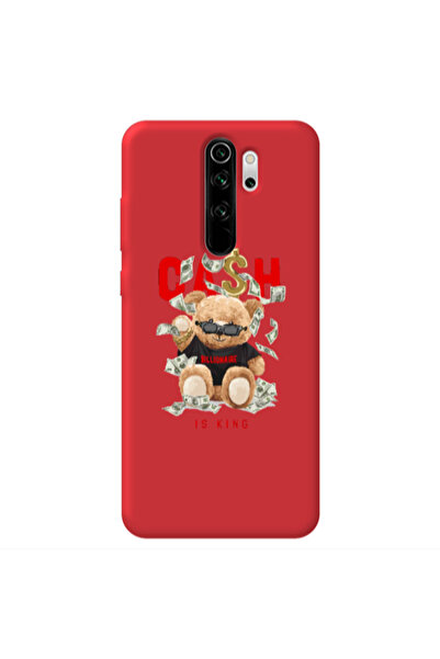 Other Xiaomi Redmi Note 8 Pro Cash is king Red Colored Silicone TPU Θήκη