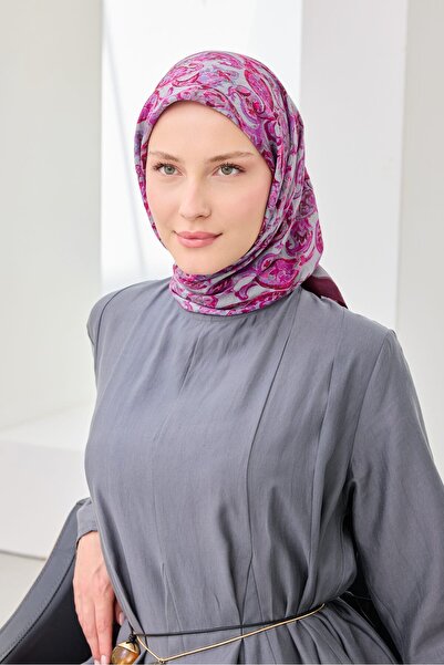 Silk Home وشاح فيلورا عرقي باللون الفوشيا