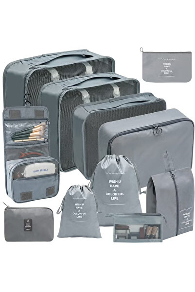 TAPIT 11 PCS Travel Packing Cubes for Suitcases, Luggage Organizer Bags for C...