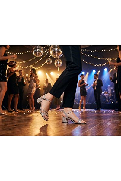 Best Group Women's Stoned New Season Evening Dress Shoes