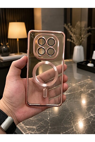 Alstrap Redmi Note 15 Pro 4g Uyumlu Kamera Lens Korumalı Magsefe Özellikli Şe...
