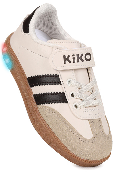 Kiko Kids Renis Günlük Cırtlı Işıklı Kız Çocuk Spor Ayakkabı