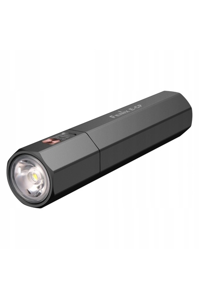 Fenix Lanterna LED-CP cu power bank, Fenix, 1600 lumeni, 5000 mAh, Negru/Gri