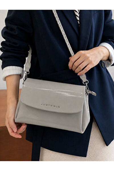Just Polo Women's Shoulder Bag with Many Pockets, Daily and Casual Handbag