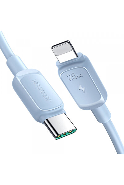 Joyroom Cablu Date si Incarcare USB-C - Lightning S-A14, 20W, 1.2m, Albastru