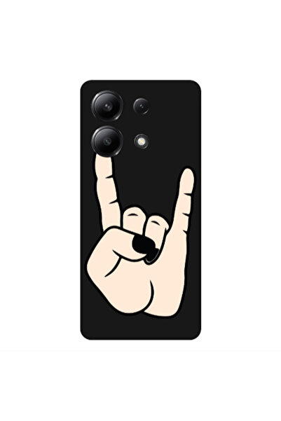 Other Xiaomi Redmi Note 13 4G Rock Black Colored Silicone TPU Θήκη