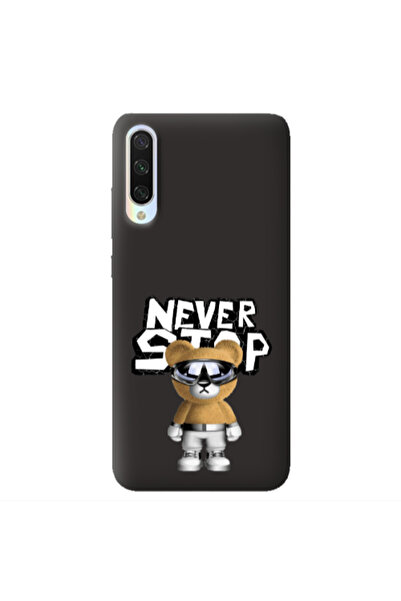 Other Xiaomi Mi 9 Lite Never stop Black Colored Silicone TPU Θήκη