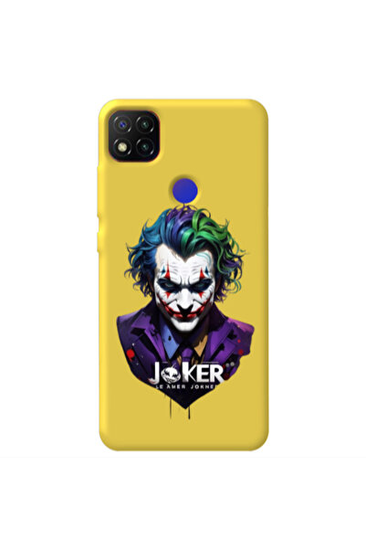 Other Xiaomi Redmi 9c Le amer Joker Yellow Colored Silicone TPU Θήκη