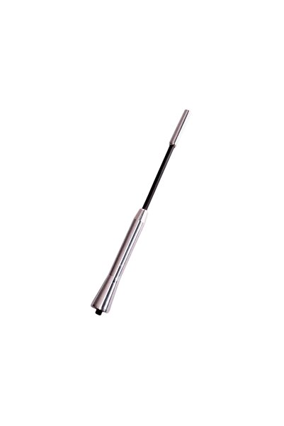 Carpoint Tija antena auto AM/FM scurta 17,5 cm, cap din aluminiu, adaptor fil...