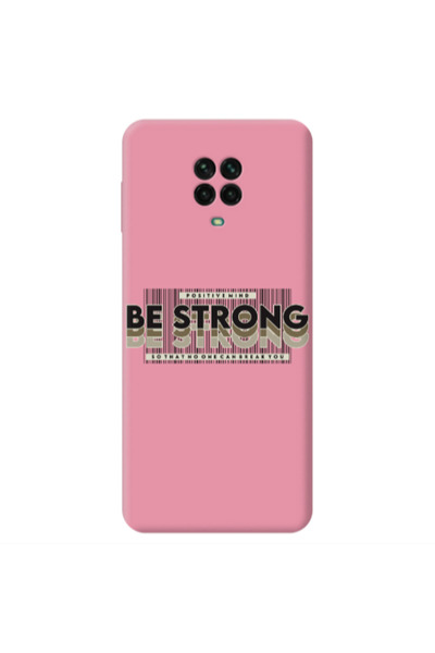 Other Xiaomi Redmi Note 9 Pro Positivemind Pink Colored Silicone TPU Θήκη