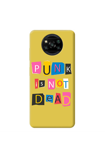 Other Xiaomi Poco X3 /X3 Pro Punk is not Dead Yellow Colored Silicone TPU Θήκη