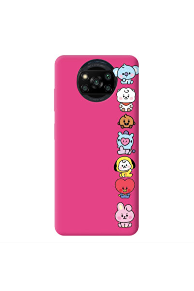 Other Xiaomi Poco X3 /X3 Pro Lovely animals Fuchsia Colored Silicone TPU Θήκη