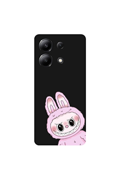 Other Xiaomi Redmi Note 13 4G Labubu 6 Black Colored Silicone TPU Θήκη
