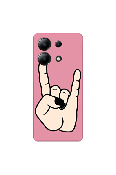 Other Xiaomi Redmi Note 13 4G Rock Pink Colored Silicone TPU Θήκη