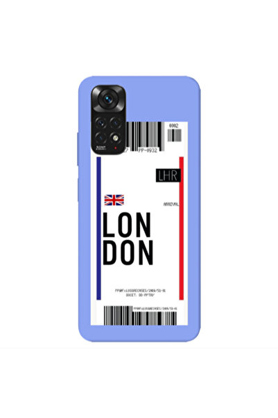 Other Xiaomi Redmi Note 11 4G London Arrival Light Purple Colored Silicone TP...