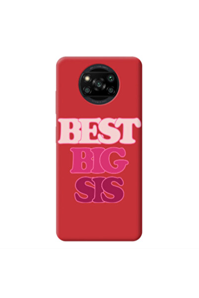 Other Xiaomi Poco X3 /X3 Pro Be Creative Red Colored Silicone TPU Θήκη