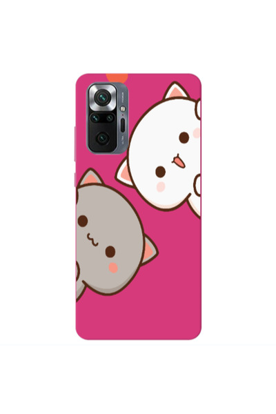 Other Xiaomi Redmi Note 10 Pro 4G We are here Fuchsia Colored Silicone TPU Θήκη