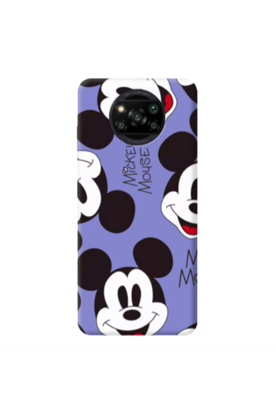 Other Xiaomi Poco X3 /X3 Pro Mickey Mouse Purple Colored Silicone TPU Θήκη