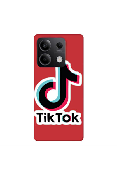 Other Xiaomi Redmi Note 13Pro 5G Tik Tok Red Colored Silicone TPU Θήκη